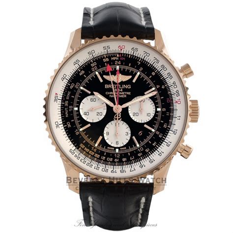 breitling navitimer 48mm rose gold|Breitling Navitimer discount.